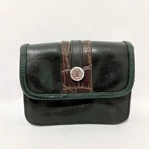 Vintage Pacific Connections Black Leather Wallet